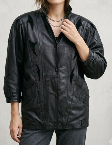 Lederjacke vintage 80s indiana - 80s,