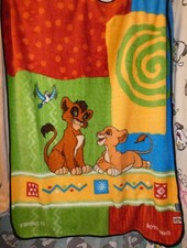 Disney König der Löwen Simbas Pride Kovu Kiara Plush Blanket Plüsch Decke