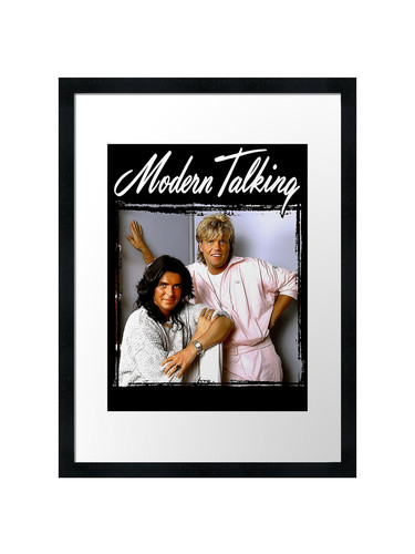 Modern talking gerahmtes - modern,