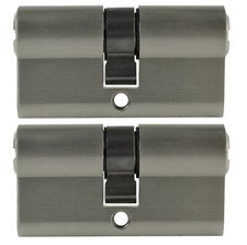 2x Profilzylinder 70mm 35/35