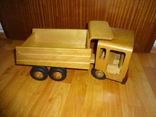 Holzauto Holz LKW Laster FW