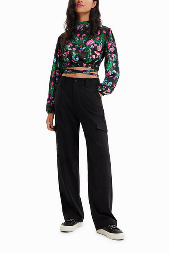 Desigual damen top bluse - top,