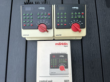 Märklin Digital 6021 Control Unit + 6036 Control 80f ohne OVP