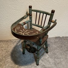 Älterer Puppenhochstuhl Hochstuhl Puppe Deko