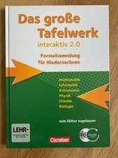Cornelsen Das große Tafelwerk interaktiv 2.0 Formelsammlung  top!
