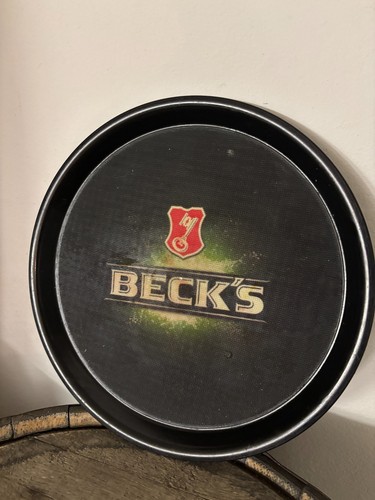 Becks bier servier tablett - becks,