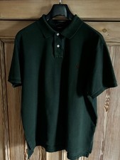 POLO Ralph Lauren Poloshirt Polohemd Grün dunkelgrün Herren Gr. XL Custom Fit