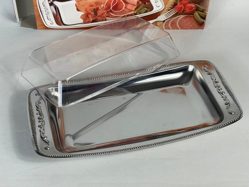 Vintage aufschnittplatte mit - vintage,