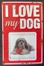 Fotorahmen blech retro mit - blech,