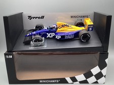 Modellautos 1:18 Minichamps Tyrrell Ford 018 French GP 1989 Palmer mit OVP