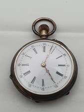 Alte Damen TASCHENUHR, Silber