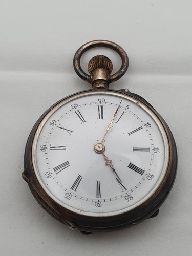 Alte damen taschenuhr silber - alte,