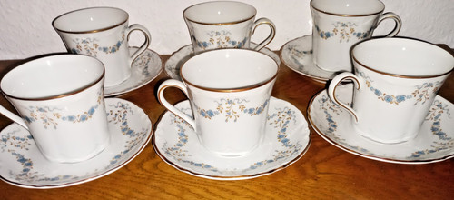 Kaffeegedecke 2teilig - 6,