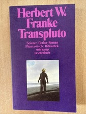 Herbert W. Franke, Transpluto, Suhrkamp phantastische Bibliothek, SF Roman