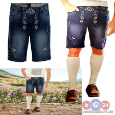 Wies´n Trachtenjeans Trachtenhose Oktoberfesthose Jeansshorts Shorts