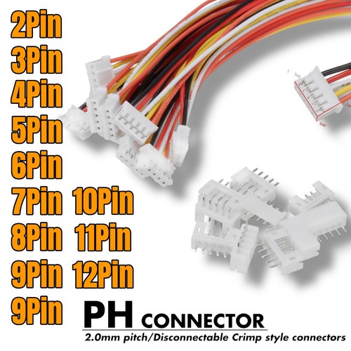 0mm micro jst stecker - 2.0mm, 2.0