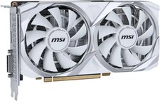 MSI GeForce RTX 3050 Ventus 2X XS WHITE 8G OC, Grafikkarte 1x DisplayPort, 1x HD