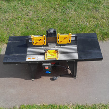 Frästisch 230V Schwarz Gelb