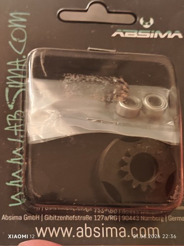 Absima clutch flywheel - absima, 1:8