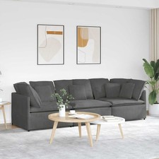 Modulares Sofa mit Kissen