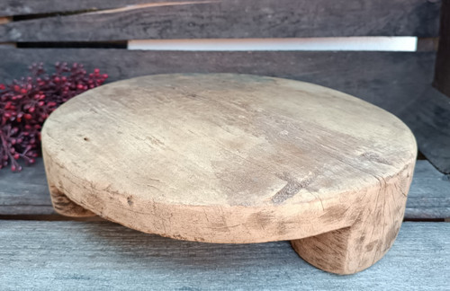 Rundes holztablett - rundes,