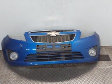 Chevrolet Spark M300 Bj.2010 Stoßstange Stossfänger vorne Katzer Blau