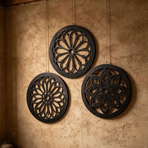 Wanddeko landhausstil - 3x,
