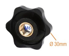 Ø30mm M6 Sterngriff Mutter M6