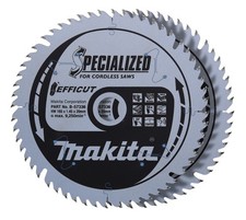 2x Makita HM-Sägeblatt Specialized 56 Zähne 165 x 20 mm Handkreissäge B-57336-2