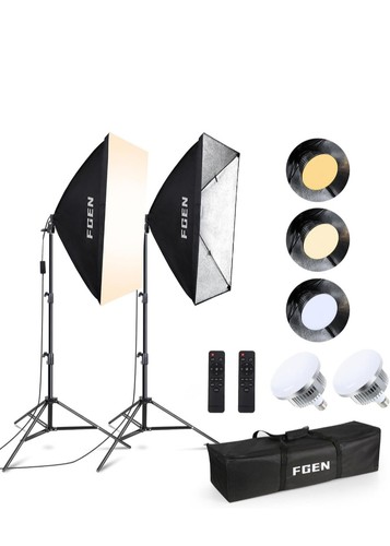 Fgen softbox set fotostudio - set, fotostudio,