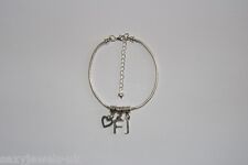 Hotwife Fußkettchen '<3 FJ' Liebe Footjob Euro Schmuck Slut Lifestyle UK