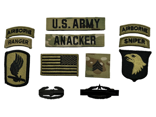 Army patch set multicam - patch,