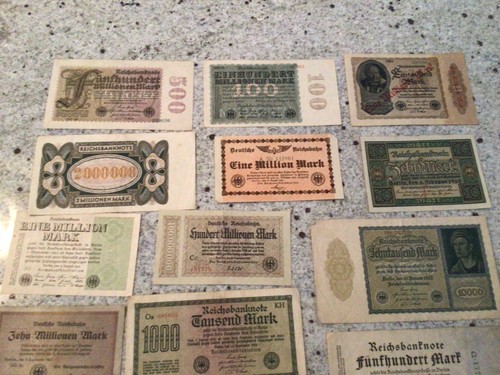 Geldscheine inflation - geldscheine,