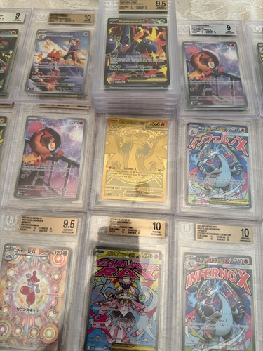 Hits only bgs psa pokémon - +,