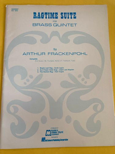 Ragtime suite for brass - ragtime,