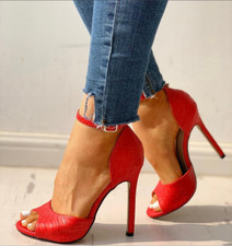 Damen Riemchen Stilettos