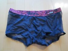 Gay Herren  Slip  Hotpants Manstore transparent  Gr. M / 5 schwarz