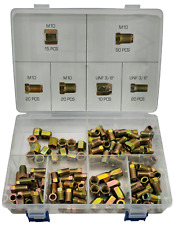 Bördel Bremsleitung Überwurfmutter Fitting Verschlusschraube SET 135 teilig