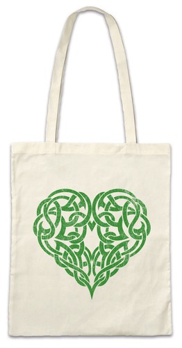 Celtic heart stofftasche - celtic,