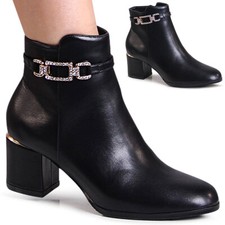 Damen Stiefeletten Ankle Boots Glitzer Booties Kurzstiefel Trendy