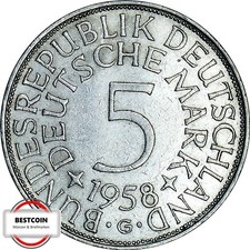 J387  5 DM SILBERADLER von