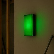 LED grüne Außenwandleuchte, 10W CCT 1200Lm 240V Warnschott Beleuchtung IP65