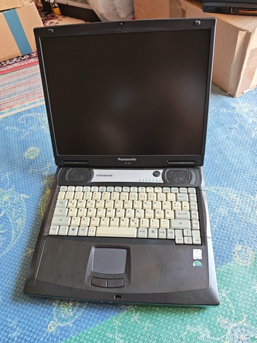 Retro laptop panasonic - retro,