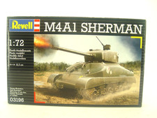 US Panzer Sherman M4A1 -  Revell  Bausatz  1:72 -  03196    - #431   #E gebr.
