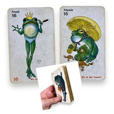 Antikes Kartenspiel Schwarzer