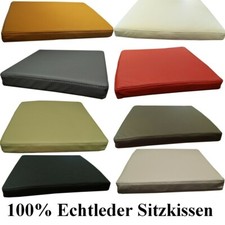 Echt Leder Stuhl Sitzkissen