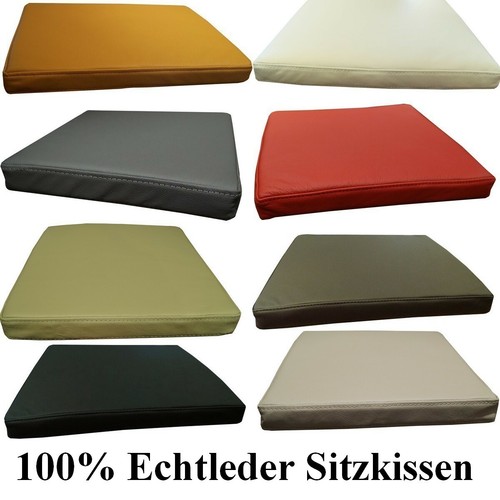 Echt leder stuhl sitzkissen - echt,