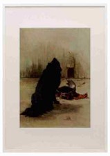 Graf Maud 1864 1943 Der Krafthund 1910 Chow Chow A3 A4 gerahmter Druck Bild