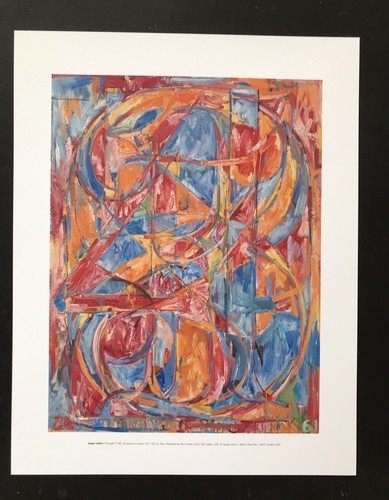 Jasper johns through - johns,,