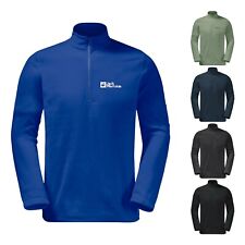Jack Wolfskin Herren Midlayer Pullover Half Zip Fleecepullover Taunus